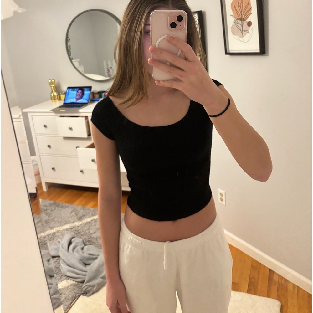 Brandy Melville Off the Shoulder Top